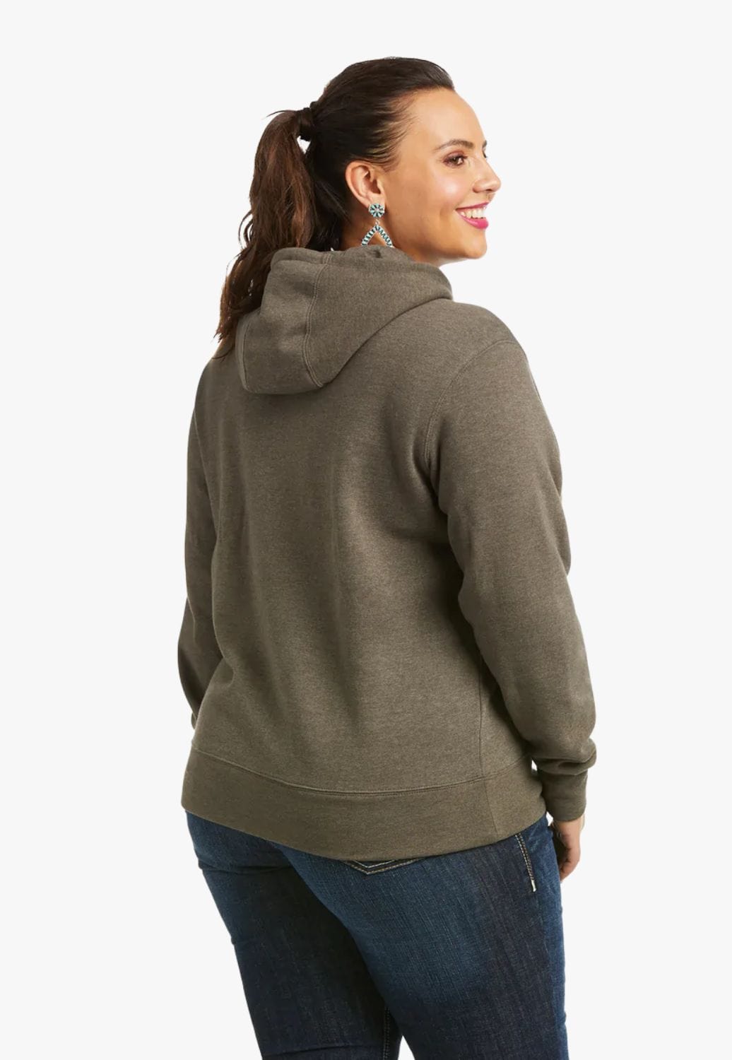 Ariat CLOTHING-Womens Pullovers Ariat Womens REAL Hoodie