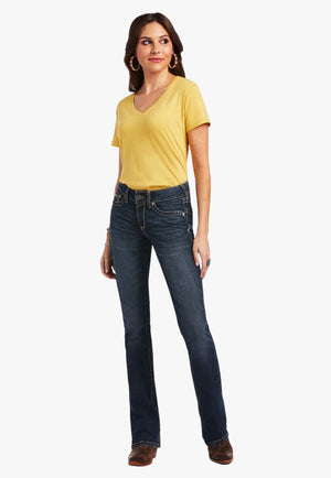 Ariat CLOTHING-Womens Jeans Ariat Womens REAL Lexi Perfect Rise Boot Cut Jean