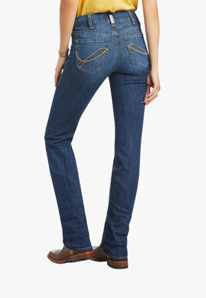 Ariat CLOTHING-Womens Jeans Ariat Womens REAL Perfect Rise Nadia Straight Jean