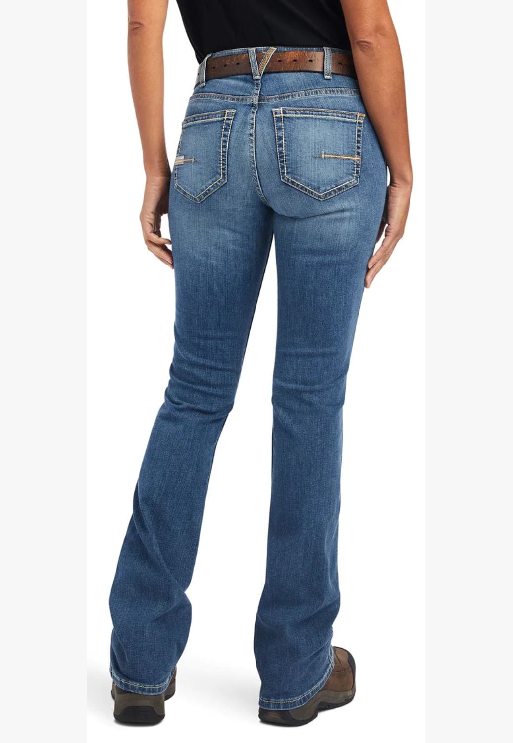 Ariat CLOTHING-Womens Jeans Ariat Womens Rebar Riveter Perfect Rise Boot Cut Jean