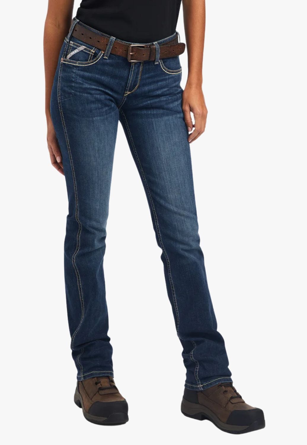 Ariat CLOTHING-Womens Jeans Ariat Womens Rebar Riveter Perfect Rise Straight Jean