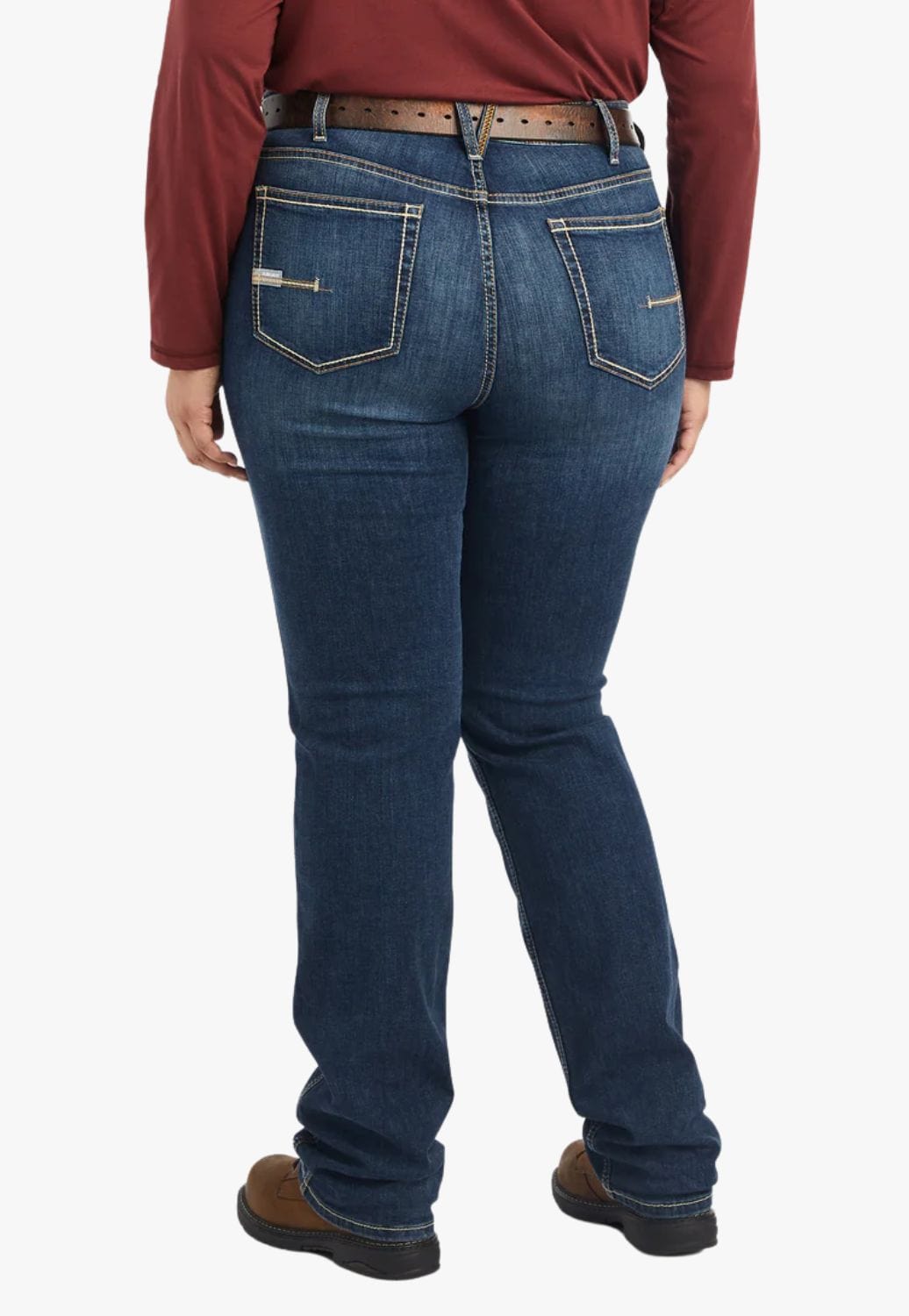 Ariat CLOTHING-Womens Jeans Ariat Womens Rebar Riveter Perfect Rise Straight Jean