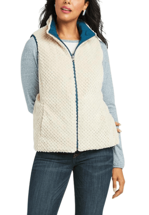Ariat CLOTHING-Womens Vests Ariat Womens Reversible Dilon Vest