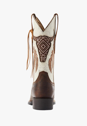 Ariat FOOTWEAR - Womens Western Boots Ariat Womens Round Up Southwest Stretch Fit Top Boot
