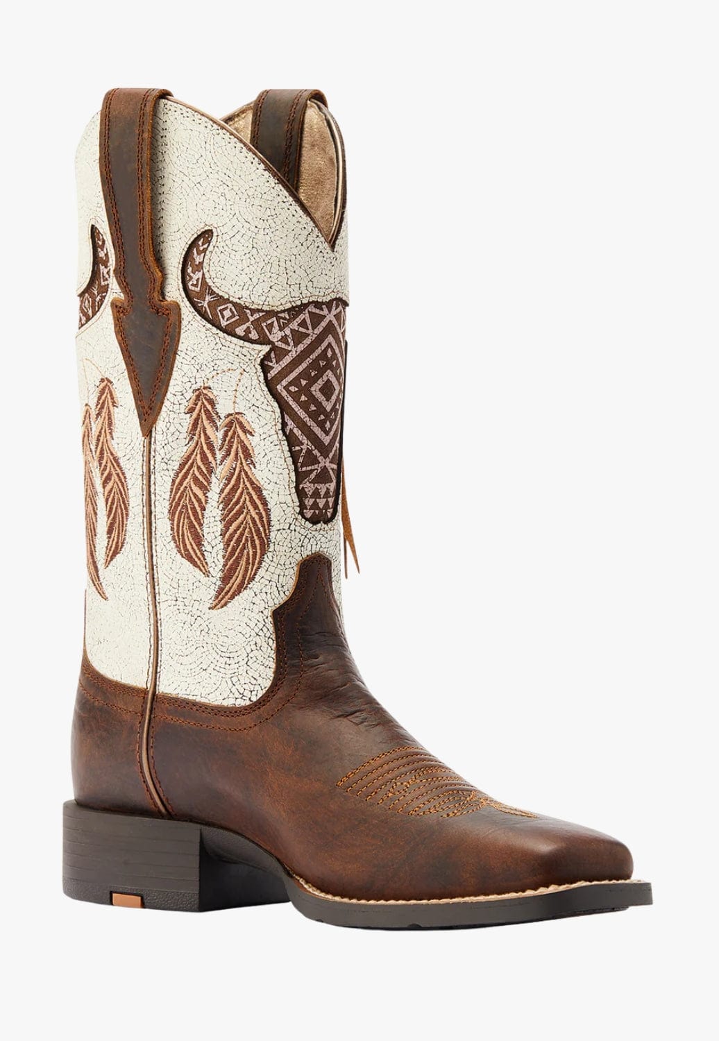 Ariat FOOTWEAR - Womens Western Boots Ariat Womens Round Up Southwest Stretch Fit Top Boot