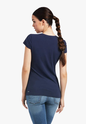 Ariat CLOTHING-WomensT-Shirts Ariat Womens Vertical Logo T-Shirt