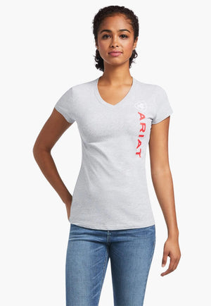 Ariat CLOTHING-WomensT-Shirts Ariat Womens Vertical Logo T-Shirt