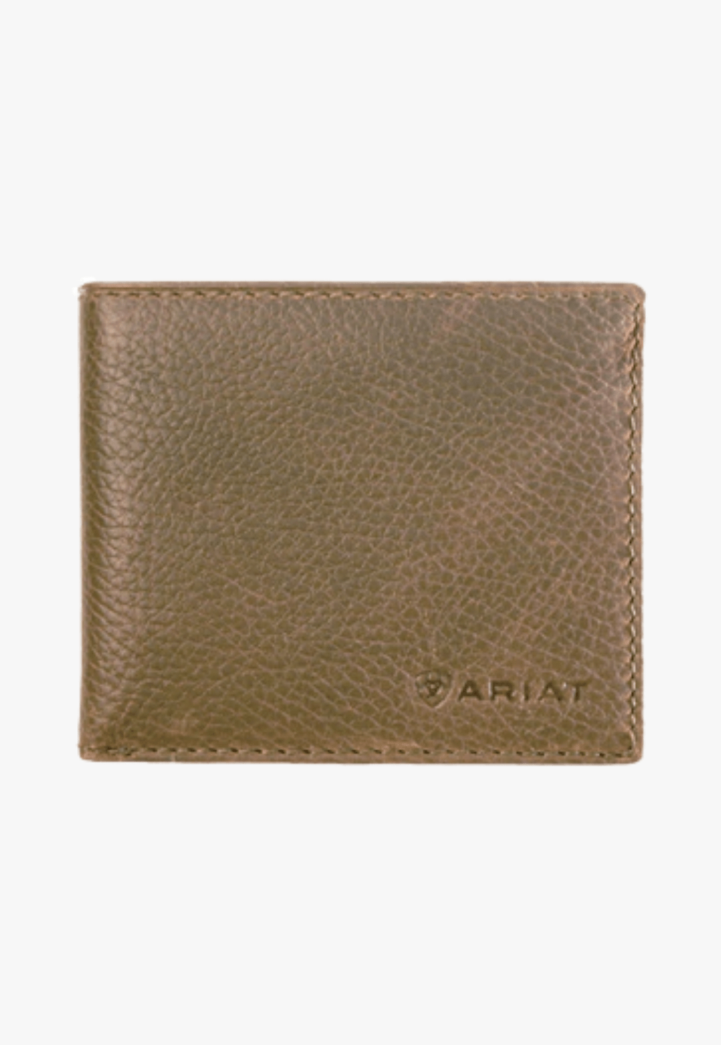 Ariat ACCESSORIES-Mens Wallets Dark Brown Ariat Mens Bi-Fold Wallet