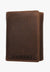 Ariat ACCESSORIES-Mens Wallets Distressed Brown Ariat Mens Tri-Fold Wallet