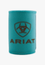 Ariat ACCESSORIES-General Turquoise/Brown Ariat Stubby Cooler