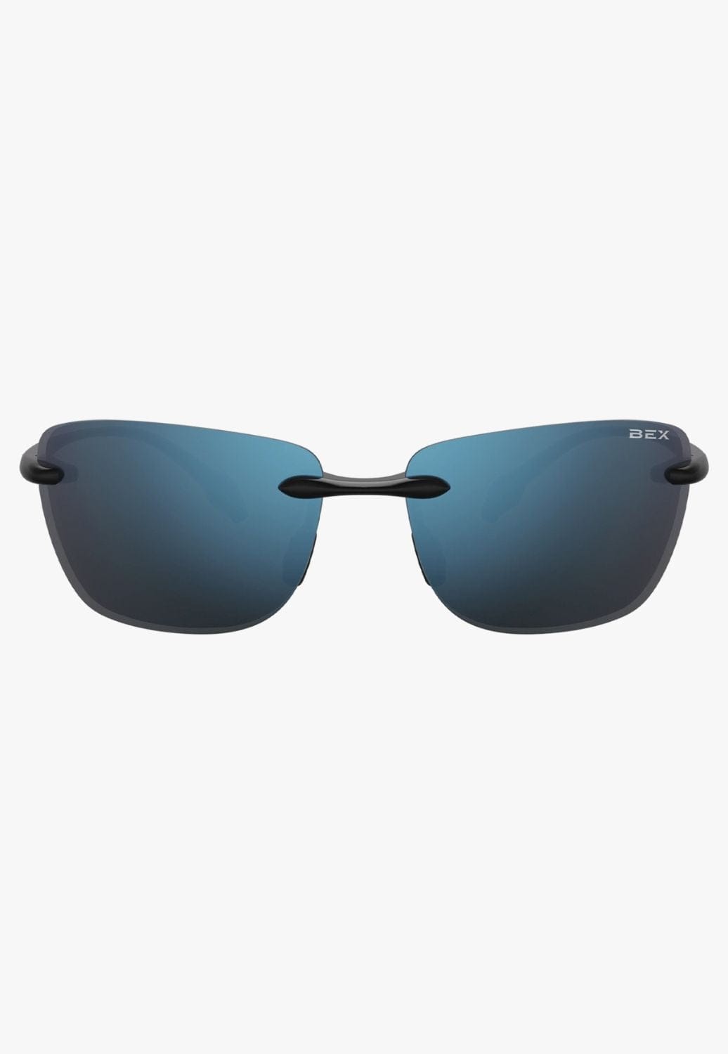 BEX ACCESSORIES-Sunglasses Black/Sky Bex Jaxyn X Sunglasses