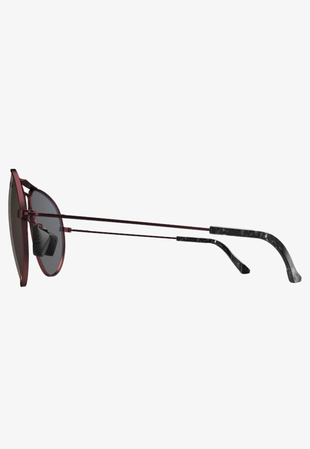 BEX ACCESSORIES-Sunglasses Burgundy/Gold Bex Wesley Sunglasses