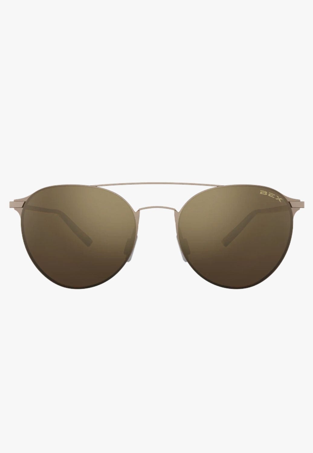BEX ACCESSORIES-Sunglasses Gold/Brown BEX Demi Sunglasses