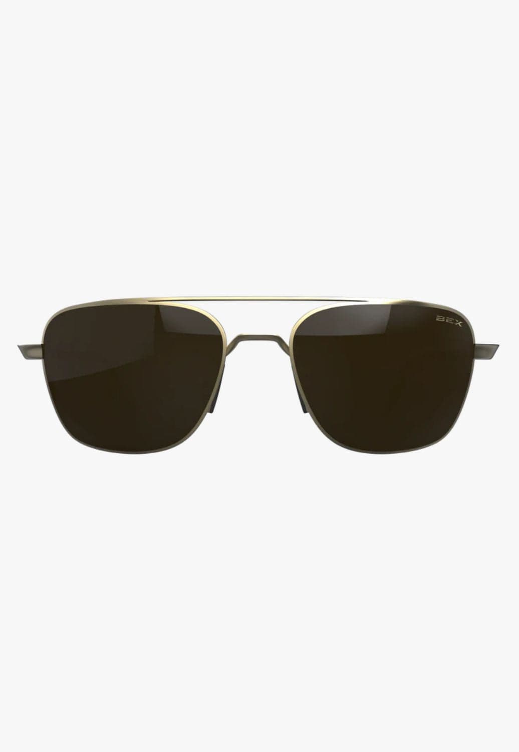 BEX ACCESSORIES-Sunglasses Matte Gold/Brown BEX Mach Sunglasses
