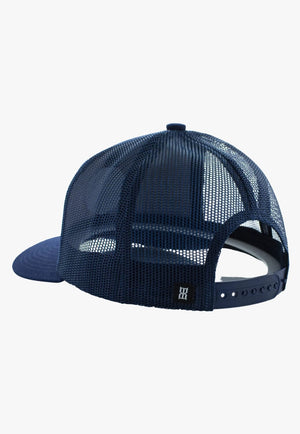 BEX HATS - Caps Navy Bex Longhand Cap