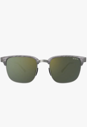 BEX ACCESSORIES-Sunglasses Silver/Forest Bex Roger Sunglasses