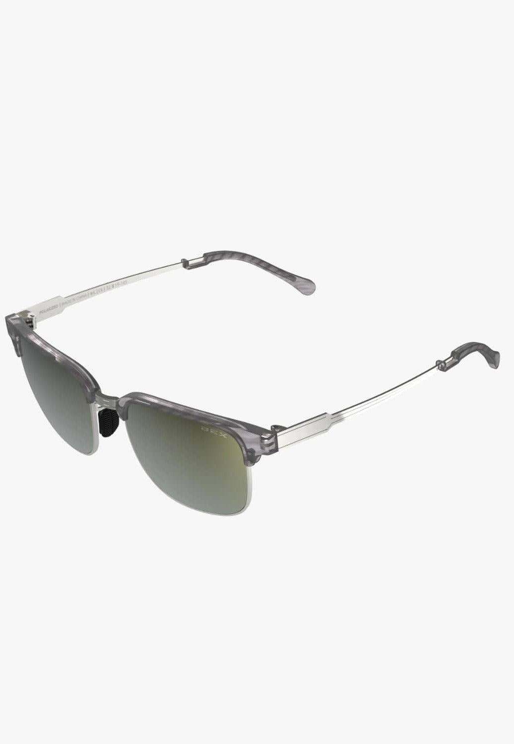 BEX ACCESSORIES-Sunglasses Silver/Forest Bex Roger Sunglasses