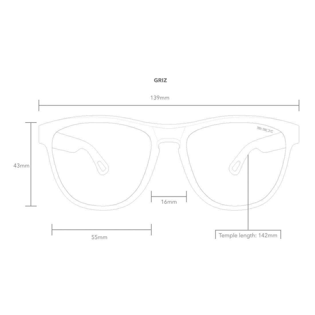 BEX ACCESSORIES-Sunglasses Tortoise/Brown BEX Griz Sunglasses