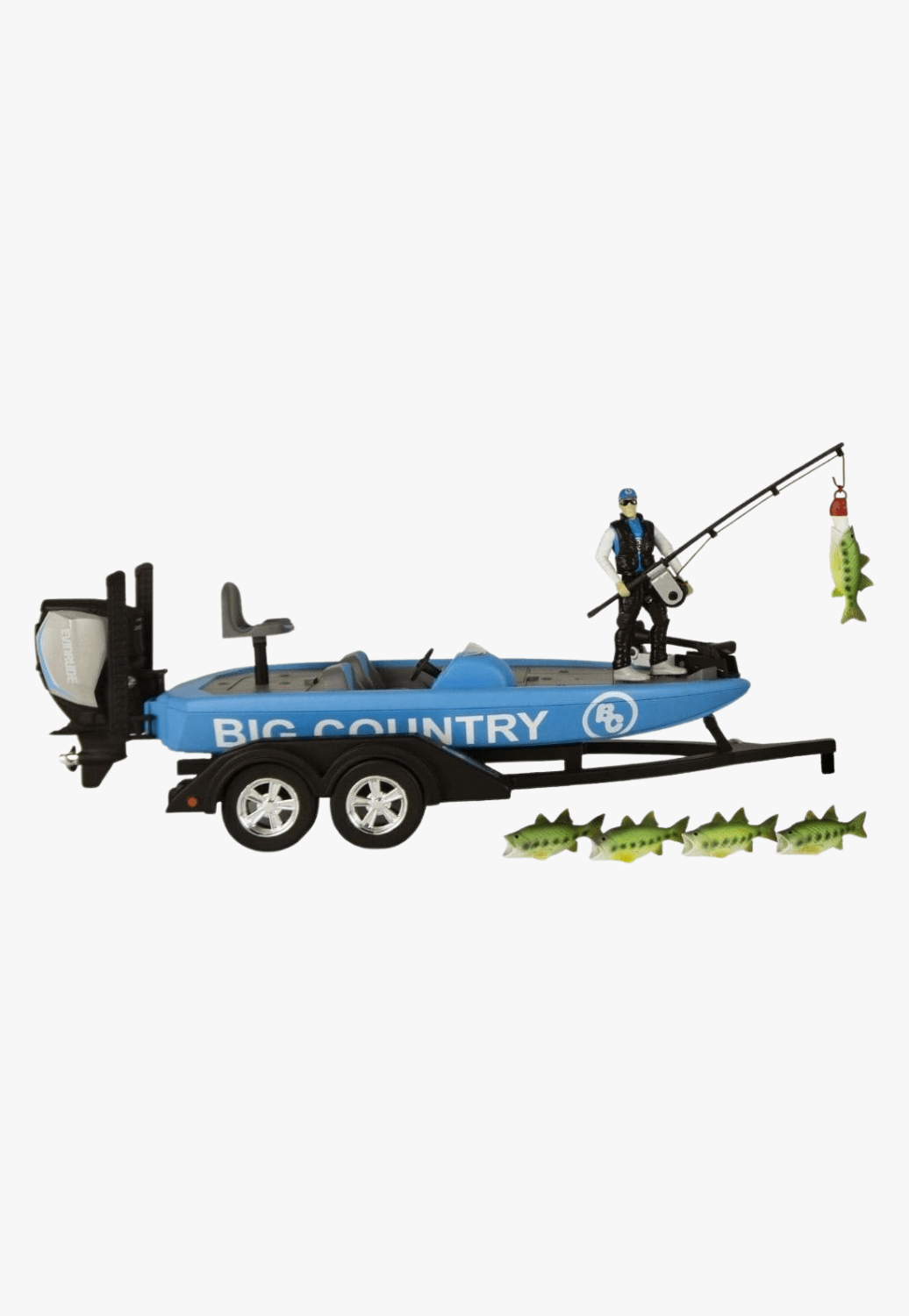 Big Country Toys EQU-Games-U-Toys Big Country Toys Bass Boat Implements