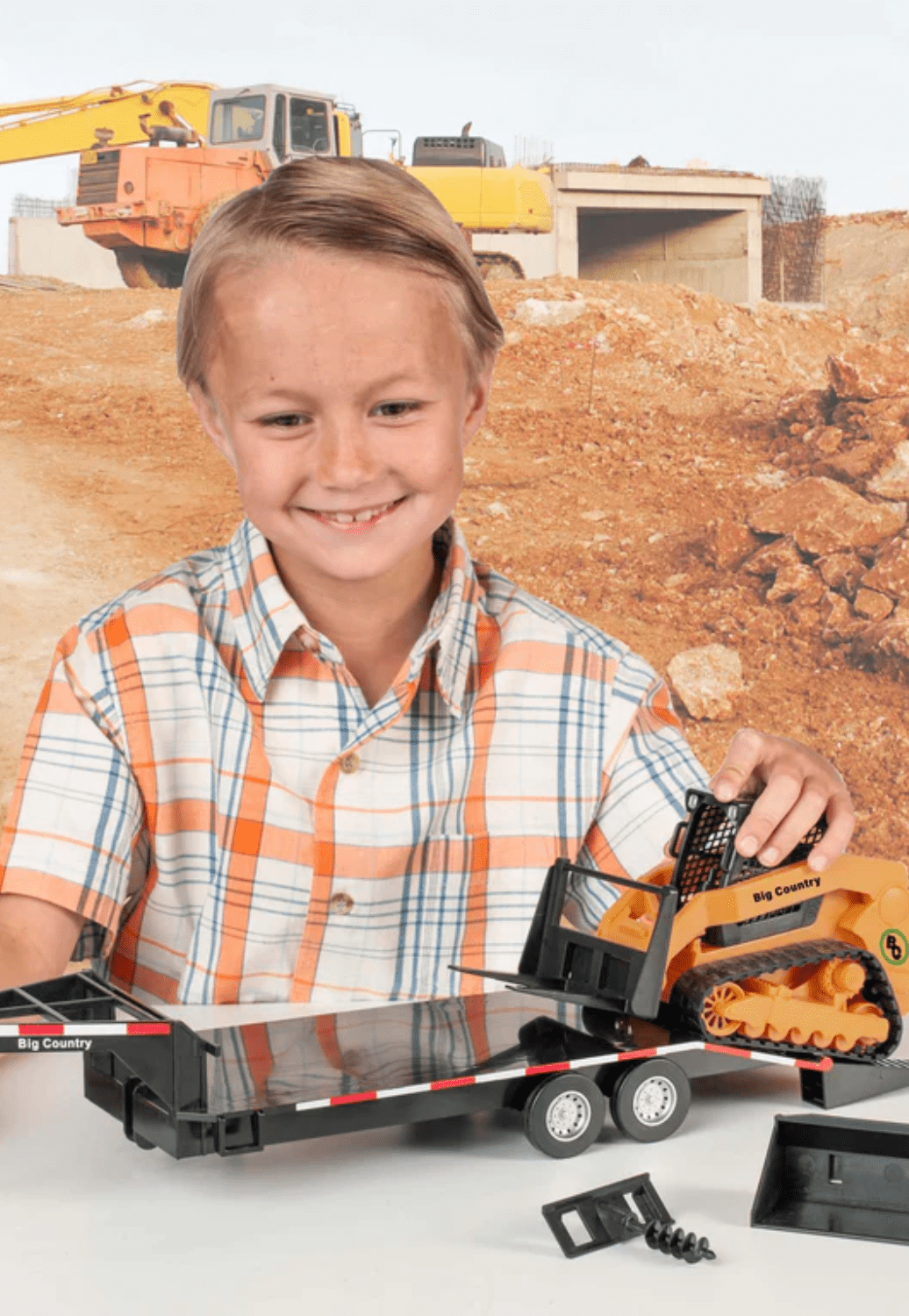 Big Country Toys ACCESSORIES-General Big Country Toys Track Skid Steer Toy