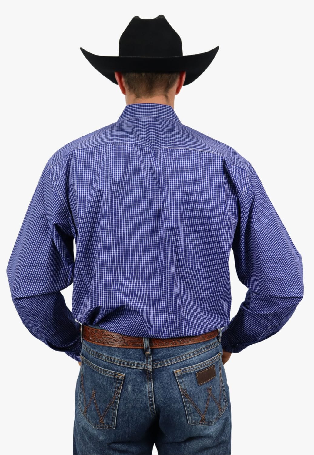 Bisley CLOTHING-Mens Long Sleeve Shirts Bisley Mens Long Sleeve Checked Shirt