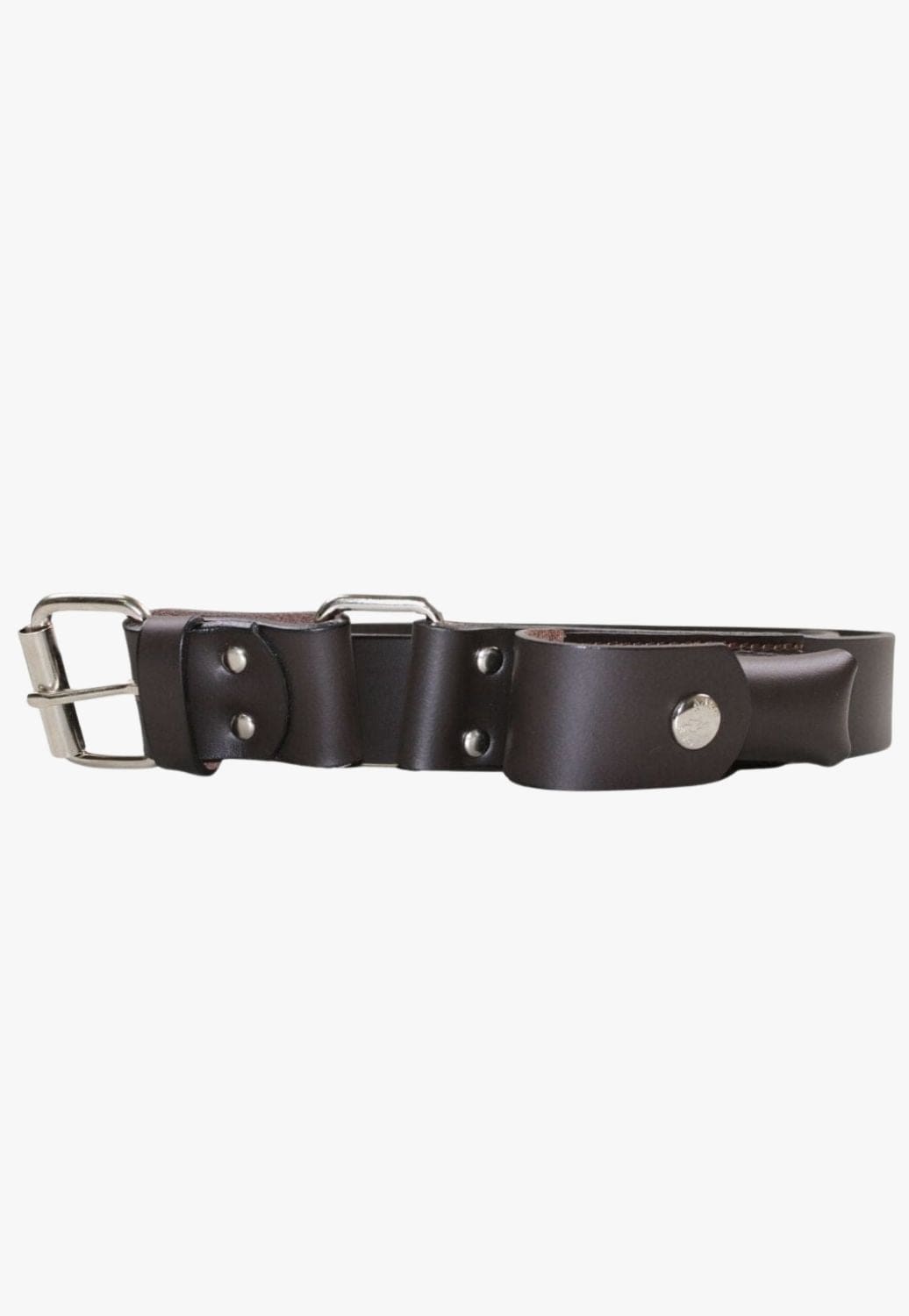 Boss Cocky CLOTHING-Mens Belts & Braces Boss Cocky Belt-Tradie 1 1/2IN - Dark Brown