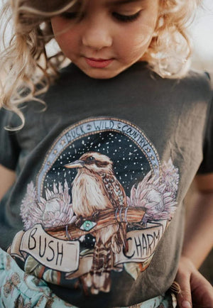Buck Wild Country CLOTHING-Girls T-Shirts Buck Wild Country Girls Bush Charm T-Shirt
