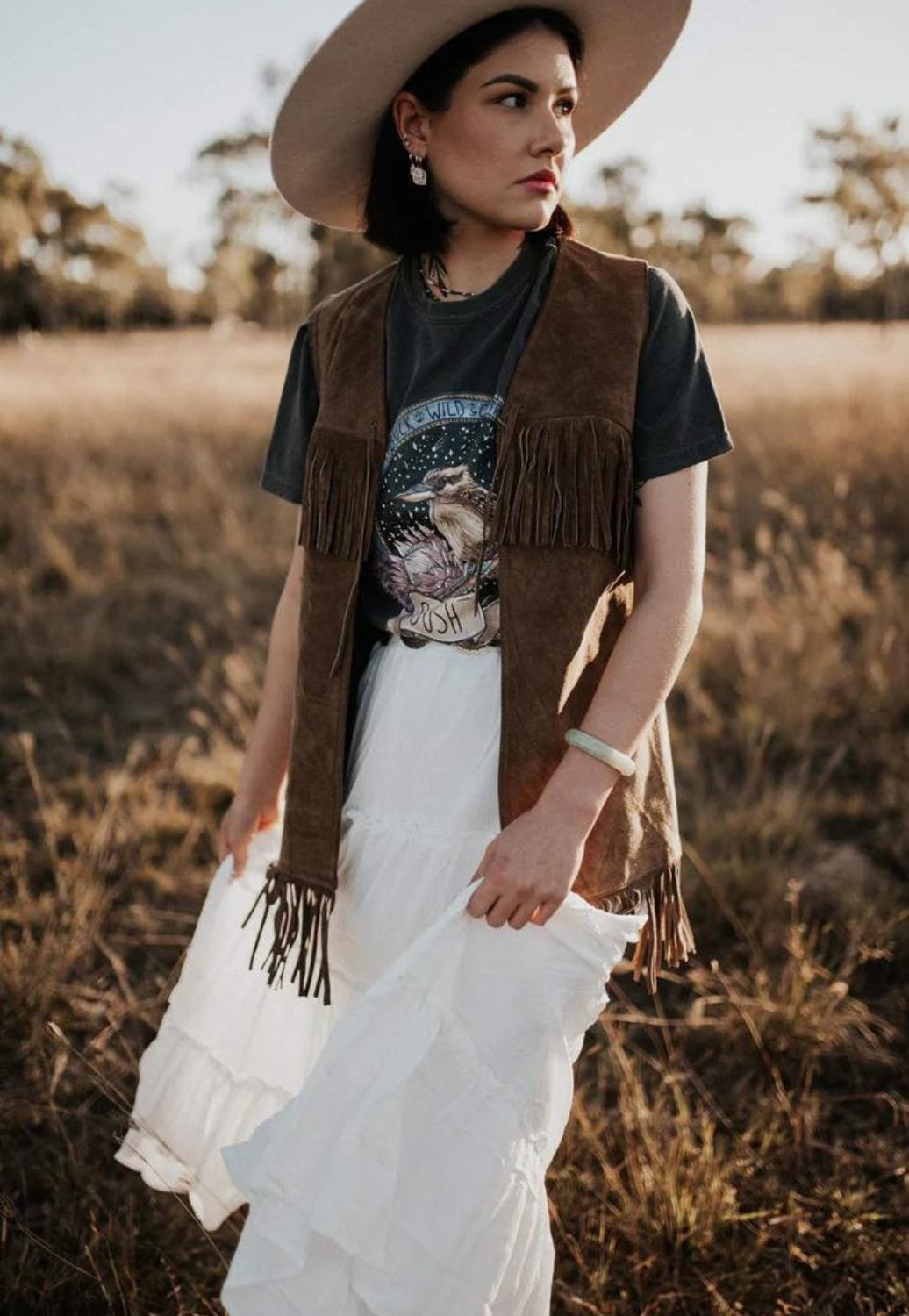 Buck Wild Country CLOTHING-WomensT-Shirts Buck Wild Country Womens Bush Charm T-Shirt