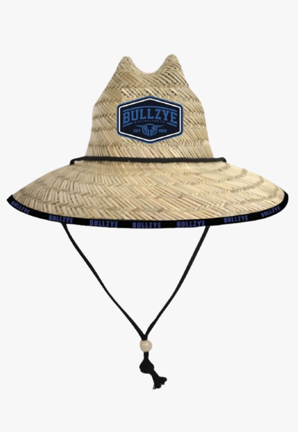Bullzye HATS - Straw Bullzye Adults Blazin Straw Hat