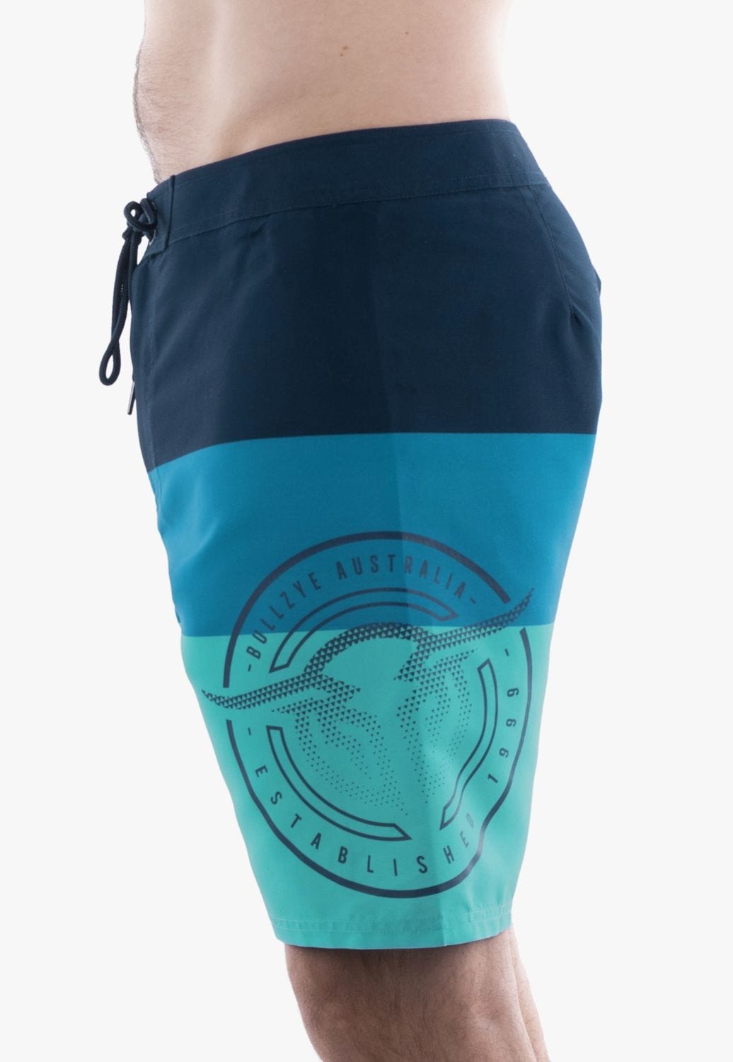 Bullzye CLOTHING-Mens Shorts Bullzye Mens Shoreline Board Short