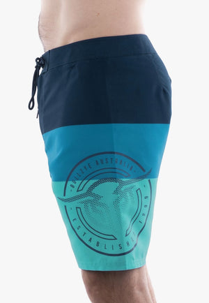 Bullzye CLOTHING-Mens Shorts Bullzye Mens Shoreline Board Short