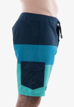 Bullzye CLOTHING-Mens Shorts Bullzye Mens Shoreline Board Short