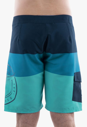 Bullzye CLOTHING-Mens Shorts Bullzye Mens Shoreline Board Short