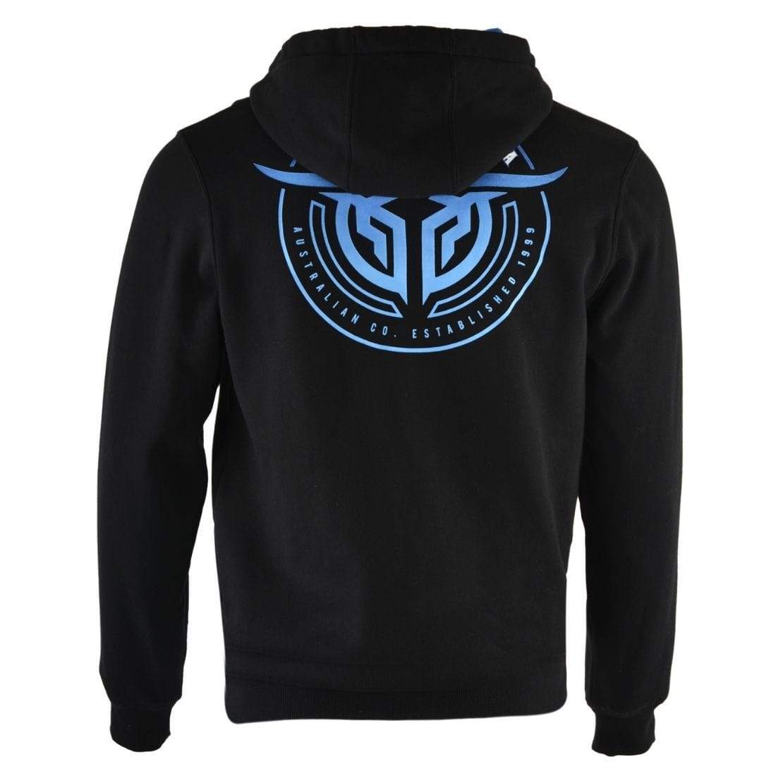 Bullzye CLOTHING-Mens Tracksuits Bullzye Mens Territory Zip Hoodie