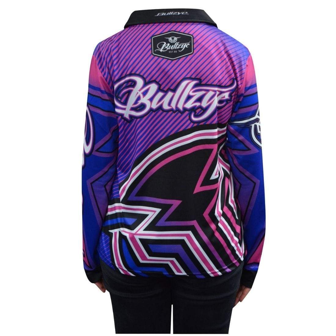 Bullzye CLOTHING-Womens Long Sleeve Shirts Bullzye Womens Bullring Long Sleeve Shirt