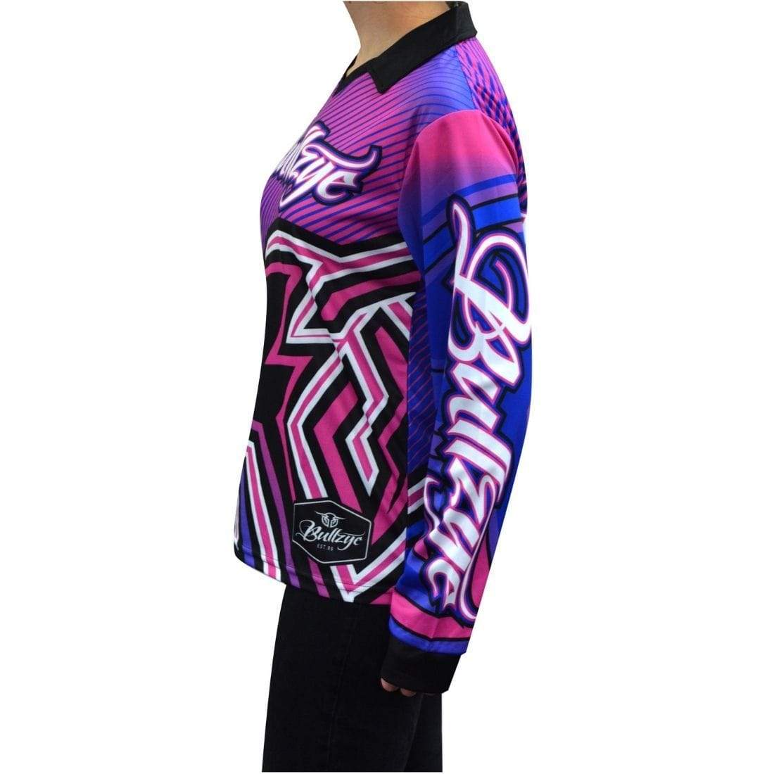Bullzye CLOTHING-Womens Long Sleeve Shirts Bullzye Womens Bullring Long Sleeve Shirt