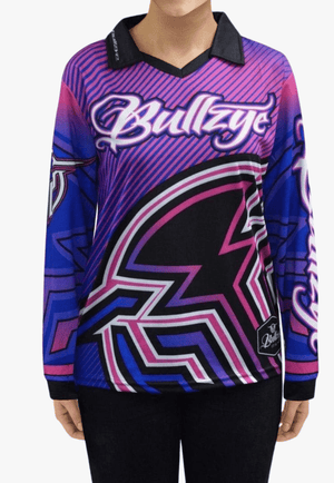 Bullzye CLOTHING-Womens Long Sleeve Shirts Bullzye Womens Bullring Long Sleeve Shirt