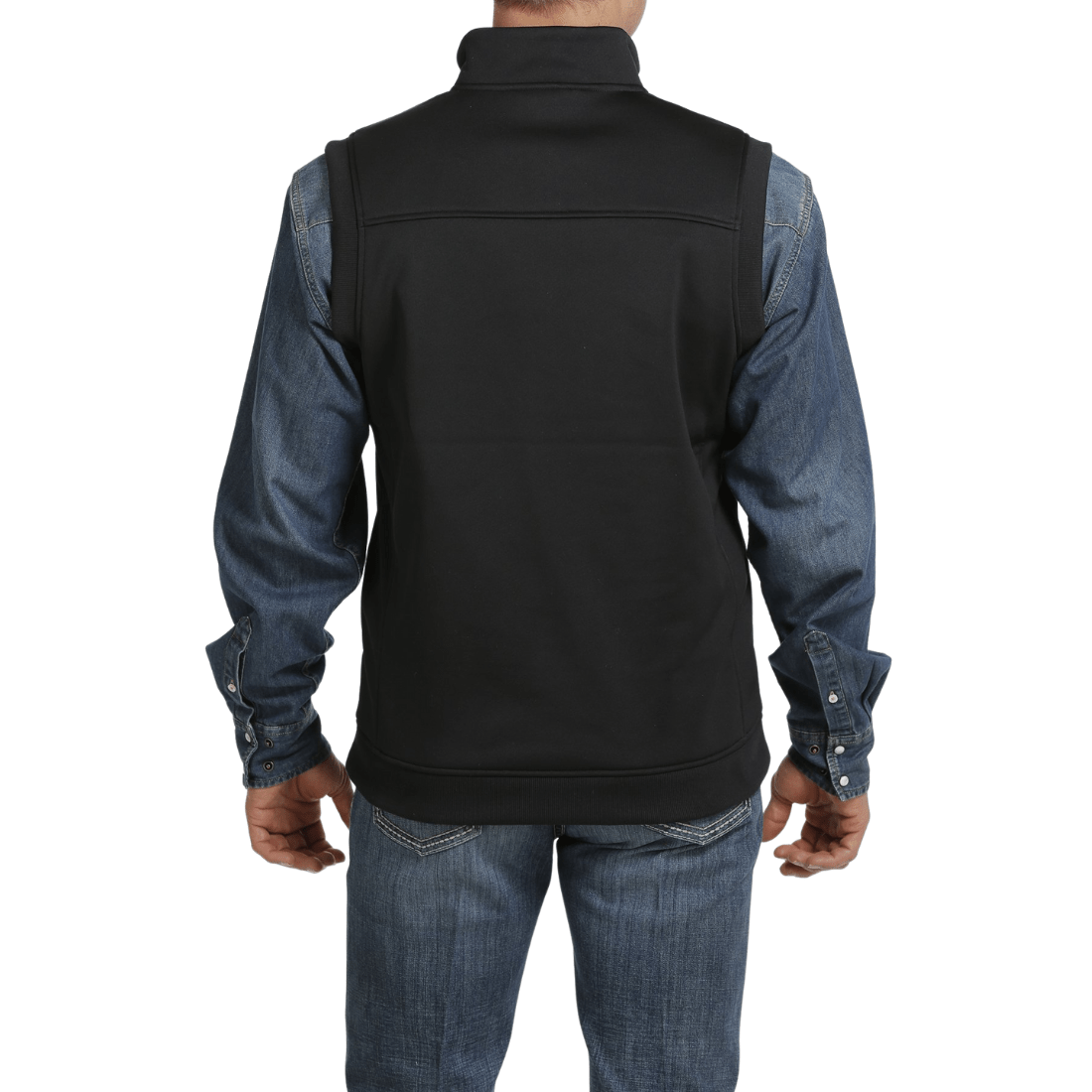 Cinch CLOTHING-Mens Vests Cinch Mens 1/2 Zip Pullover Fleece Vest