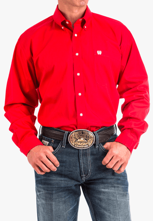 Cinch CLOTHING-Mens Long Sleeve Shirts Cinch Mens Classic Fit Long Sleeve Shirt
