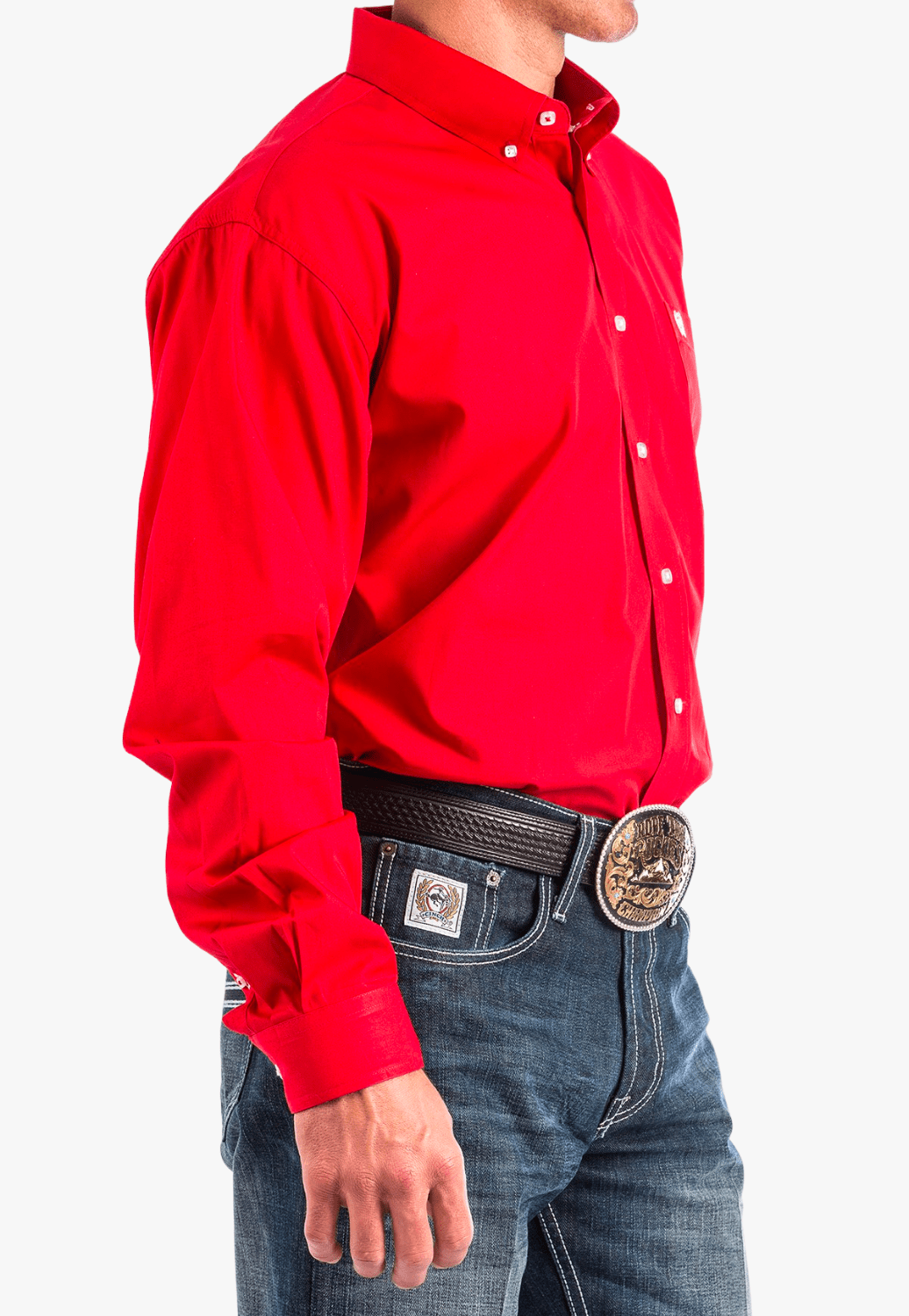 Cinch CLOTHING-Mens Long Sleeve Shirts Cinch Mens Classic Fit Long Sleeve Shirt