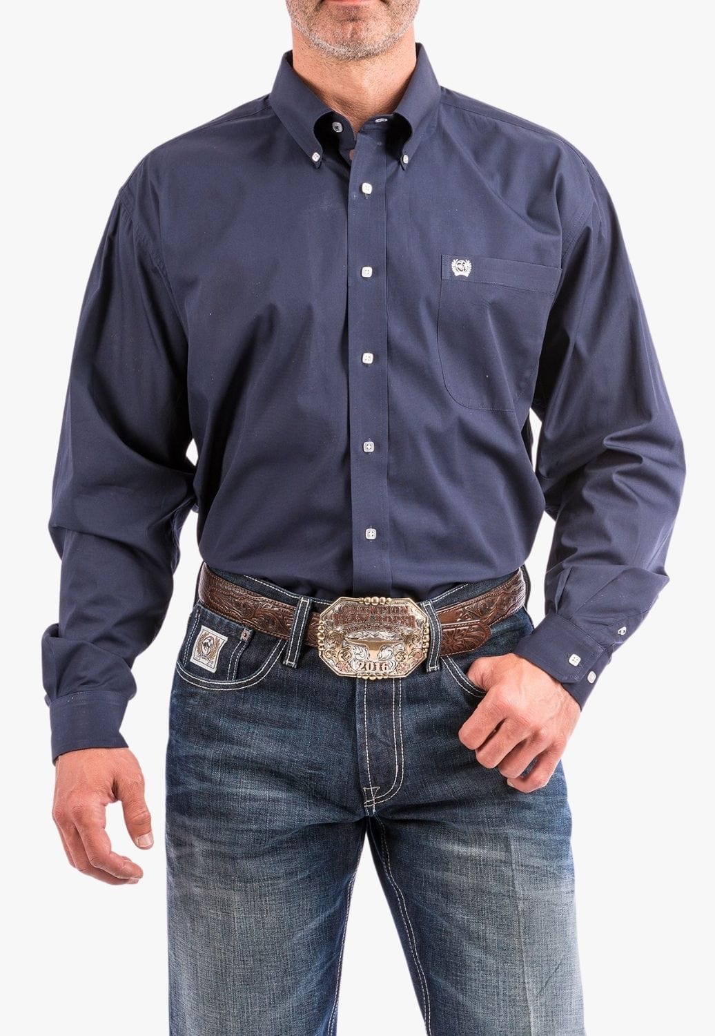 Cinch CLOTHING-Mens Long Sleeve Shirts Cinch Mens Classic Long Sleeve Shirt