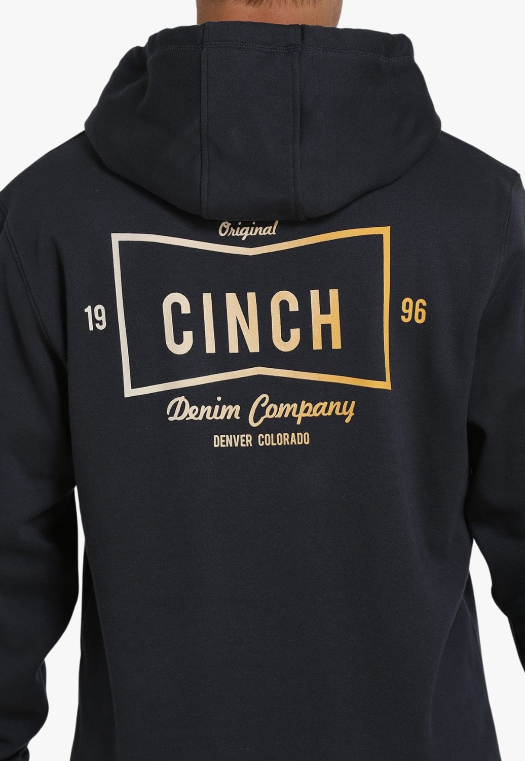Cinch CLOTHING-Mens Pullovers Cinch Mens Graphic Logo Pullover Hoodie