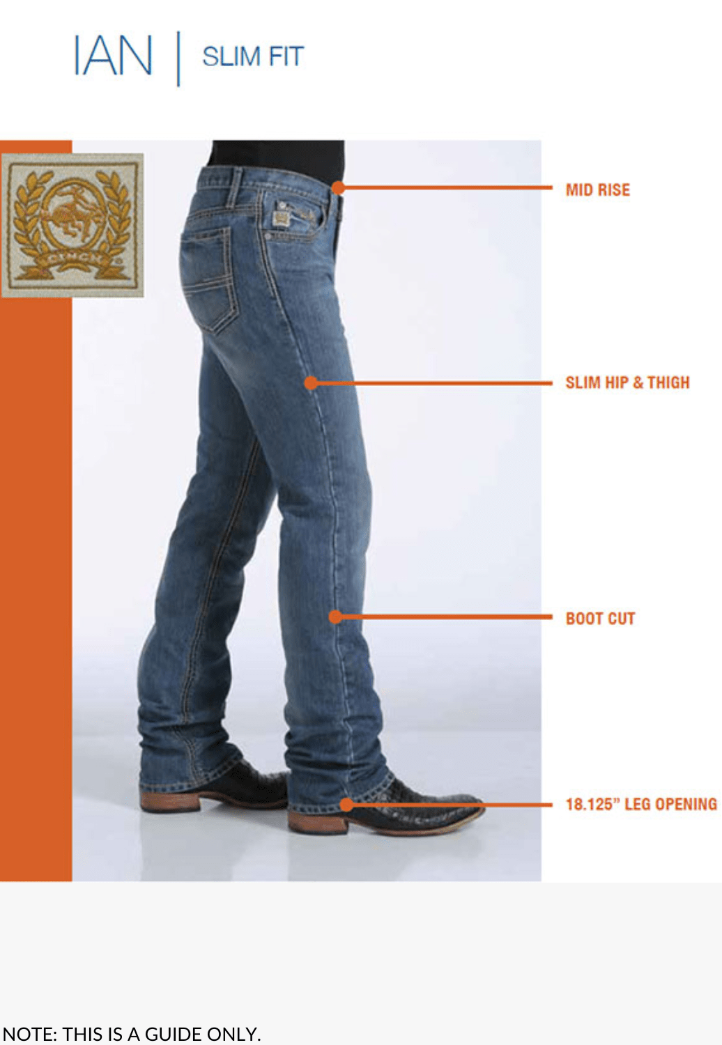 Cinch CLOTHING-Mens Jeans Cinch Mens Ian Jean