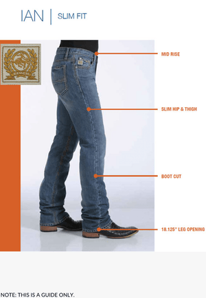 Cinch CLOTHING-Mens Jeans Cinch Mens Ian Jean