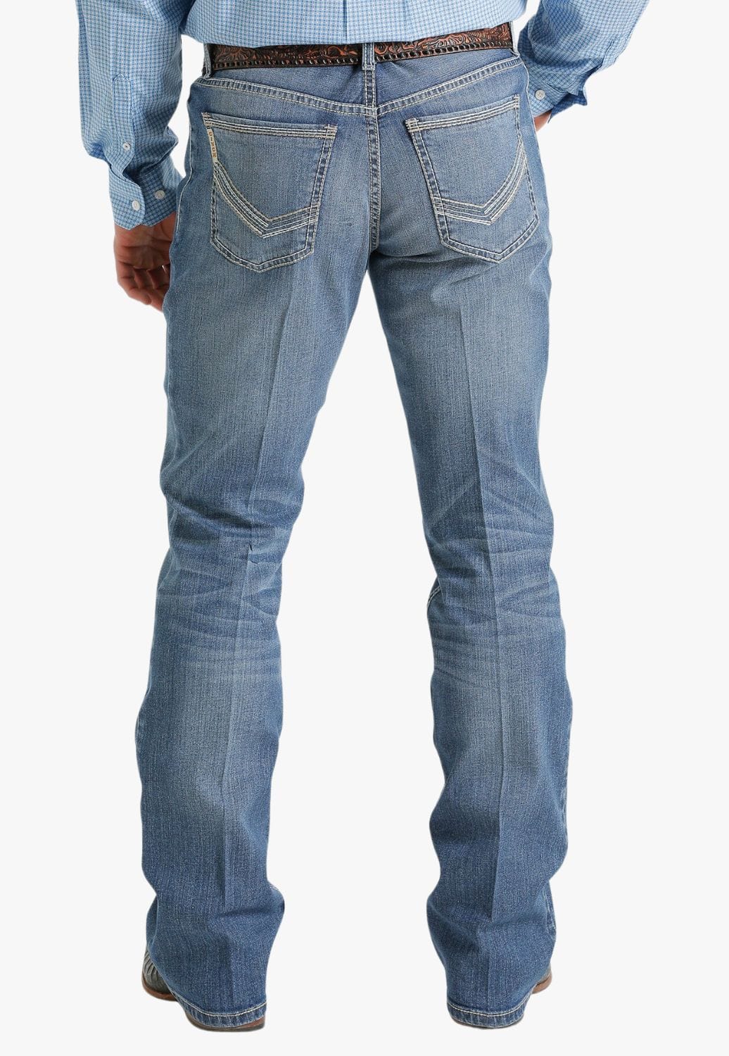 Cinch CLOTHING-Mens Jeans Cinch Mens Ian Slim Fit Boot Cut Jean