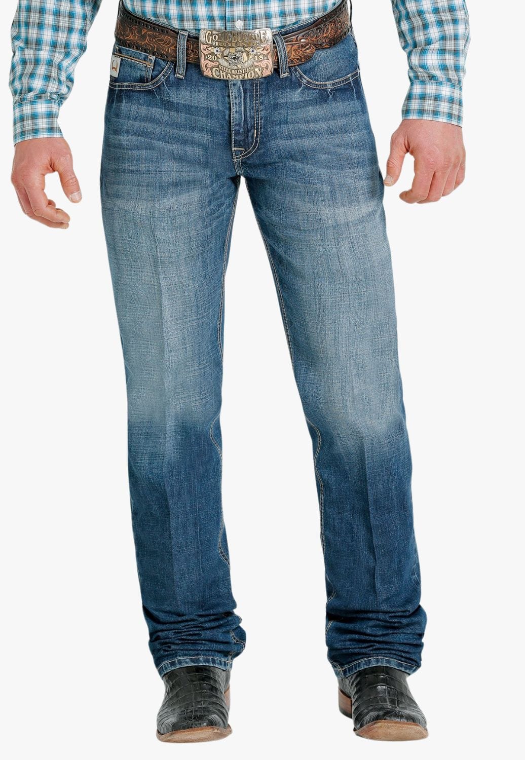Cinch CLOTHING-Mens Jeans Cinch Mens Jesse Slim Fit Jean