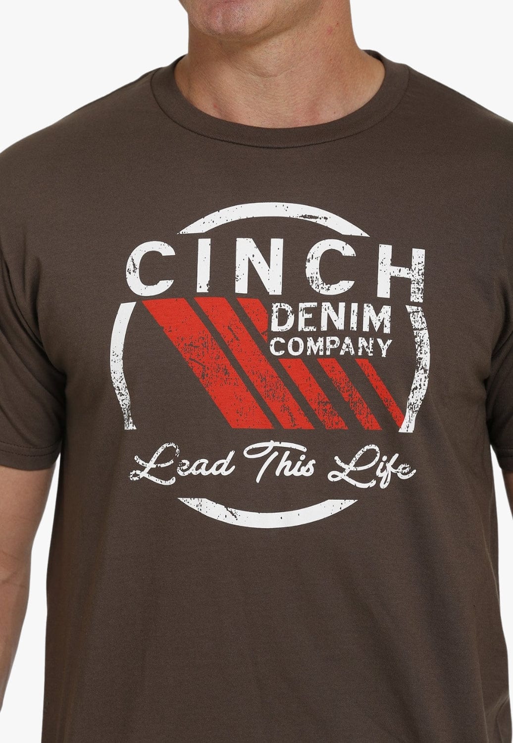 Cinch CLOTHING-MensT-Shirts Cinch Mens Lead This Life T-Shirt