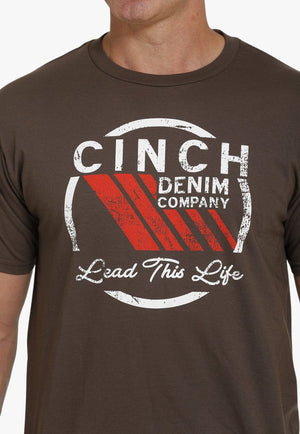Cinch CLOTHING-MensT-Shirts Cinch Mens Lead This Life T-Shirt