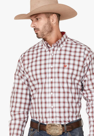 Cinch CLOTHING-Mens Long Sleeve Shirts Cinch Mens Long Sleeve Shirt