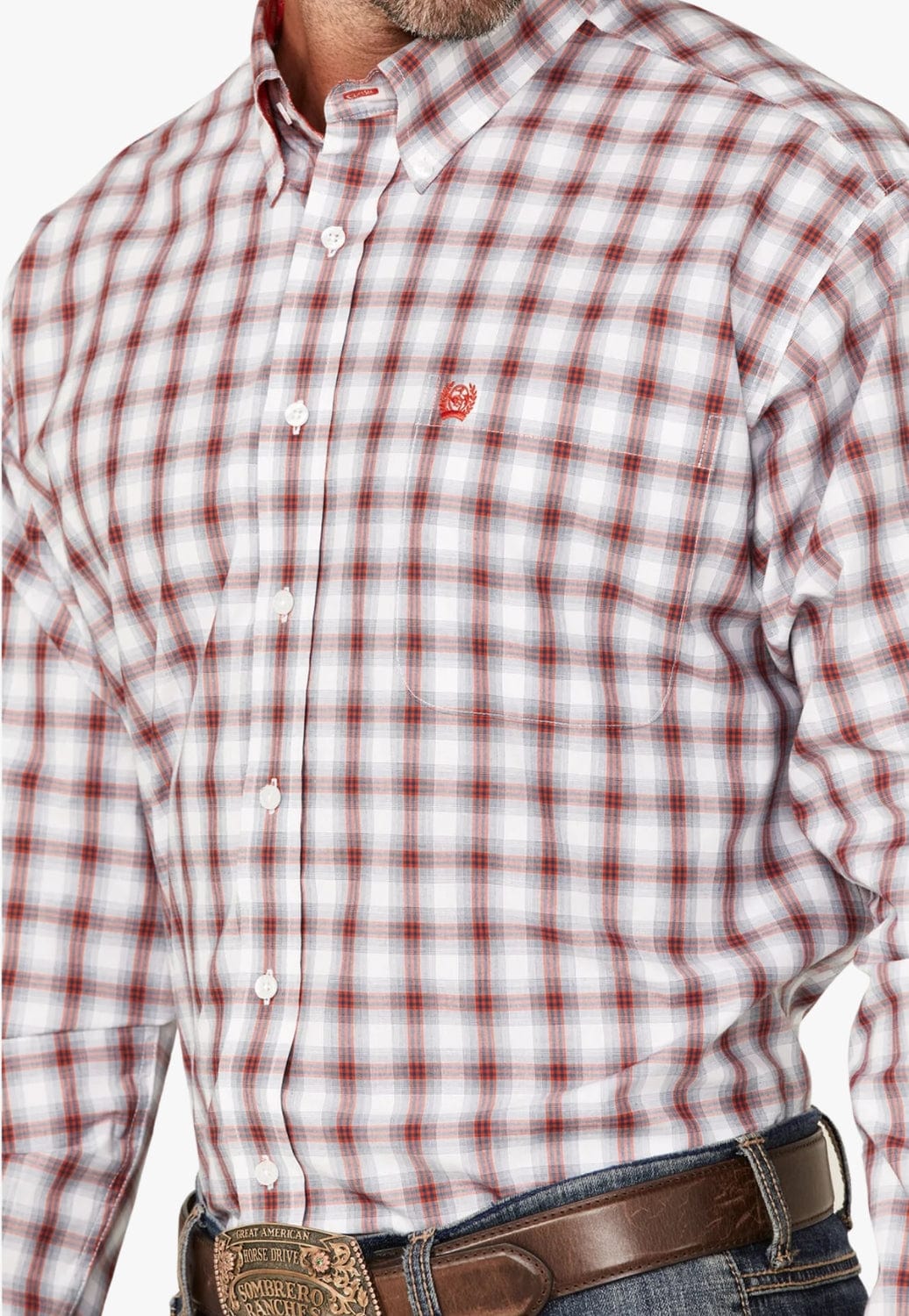Cinch CLOTHING-Mens Long Sleeve Shirts Cinch Mens Long Sleeve Shirt